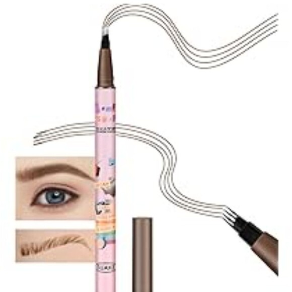 2Pcs Suake #3 Black Brown Microblading Eyebrow Pencil NWT - Picture 1 of 8